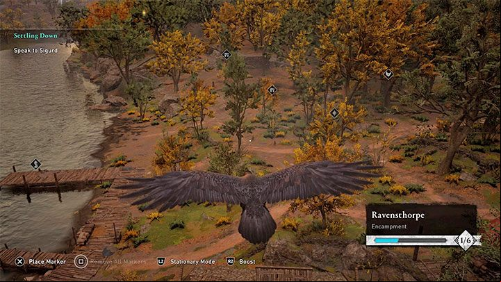You will learn more about the development of settlement during the Settling Down story quest - Assassins Creed Valhalla: Settlement - functions and upgrades - Basics - Assassins Creed Valhalla Guide and Walkthrough