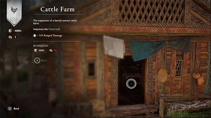 At the highest levels of the settlement, you get a chance to improve some of the existing buildings - Assassins Creed Valhalla: Settlement - functions and upgrades - Basics - Assassins Creed Valhalla Guide and Walkthrough