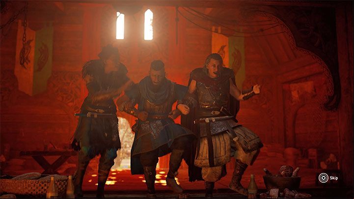 The feast is one of the most important unique mechanics of the Ravensthorpe settlement - Assassins Creed Valhalla: Settlement - functions and upgrades - Basics - Assassins Creed Valhalla Guide and Walkthrough