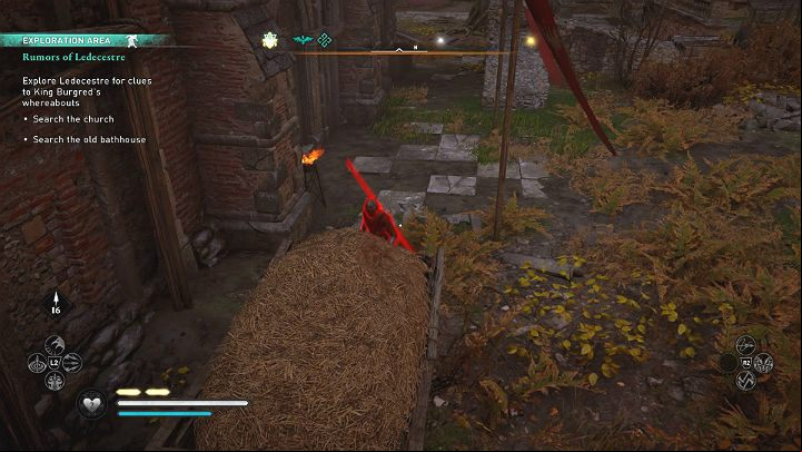 The main door to the church is barricaded so you must use the alternative entrance - Assassins Creed Valhalla: Rumors of the Ledecestre - Ledecestrescire - Assassins Creed Valhalla Guide and Walkthrough