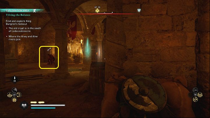 In the last room you will encounter a stronger guard - Assassins Creed Valhalla: Tilting the Balance - Ledecestrescire - Assassins Creed Valhalla Guide and Walkthrough