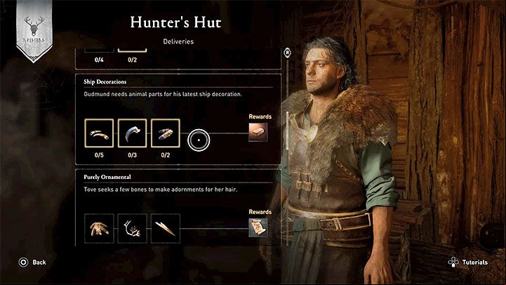 You can hunt animals in Assassins Creed Valhalla since the beginning of the game - Assassins Creed Valhalla: Side activities - drinking games, Flyting - Basics - Assassins Creed Valhalla Guide and Walkthrough