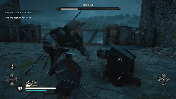 Just block his attacks and counter - Assassins Creed Valhalla: The Man Behind the Man - Cent - Assassins Creed Valhalla Guide and Walkthrough