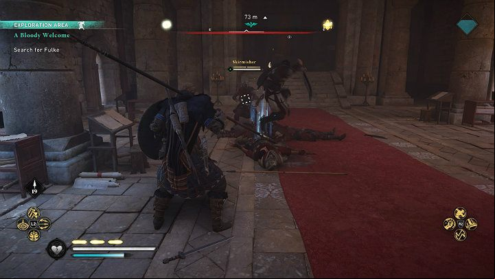 There are a lot of guards inside, including a few elite units - Assassins Creed Valhalla: A Bloody Welcome - Cent - Assassins Creed Valhalla Guide and Walkthrough