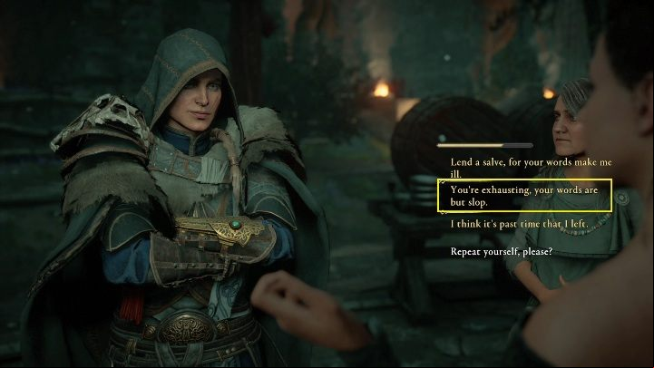The decisive round; the last answer - Assassins Creed Valhalla: Flyting - Essexe secrets, locations - Essexe - Assassins Creed Valhalla Guide and Walkthrough