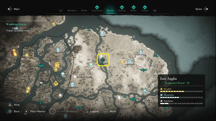 1 - Assassins Creed Valhalla: Wedding Horns - East Anglia - Assassins Creed Valhalla Guide and Walkthrough