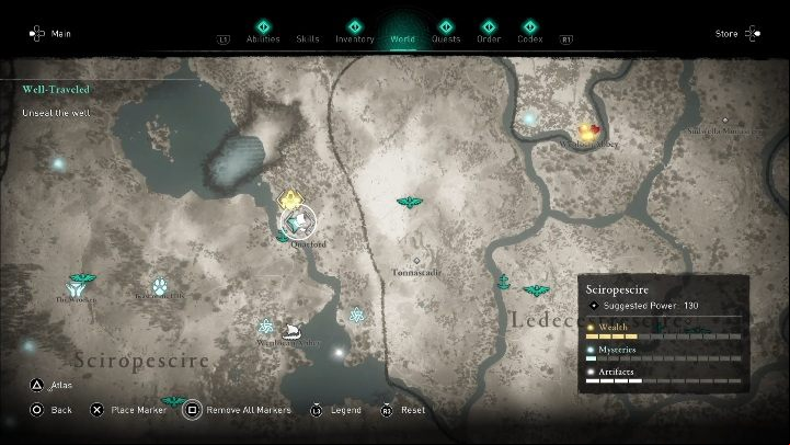 Location: You will find the paper in Oquatford - Assassins Creed Valhalla: Flaying Paper - Sciropescire secrets, locations - Sciropescire - Assassins Creed Valhalla Guide and Walkthrough