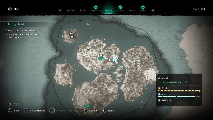You will find the Offering Altar in the northern part of the map - Assassins Creed Valhalla: Offering Altar - Asgard secrets, locations - Asgard - Assassins Creed Valhalla Guide and Walkthrough