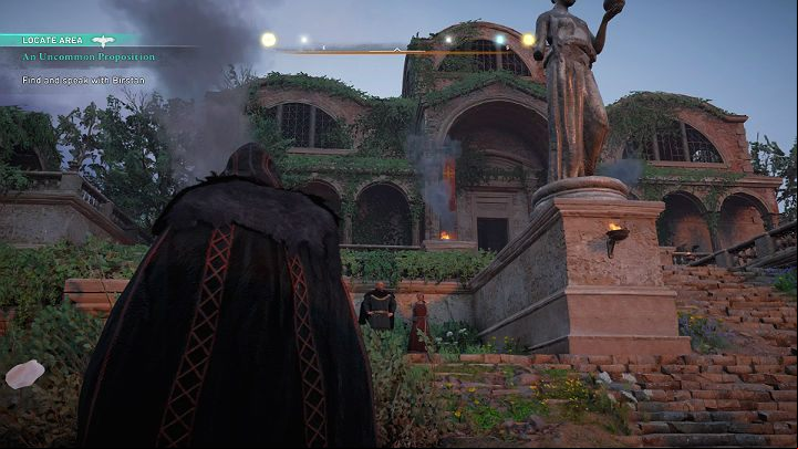 Ealdorman's House is the huge ruin on the hill - Assassins Creed Valhalla: An Uncommon Proposition - Essexe - Assassins Creed Valhalla Guide and Walkthrough
