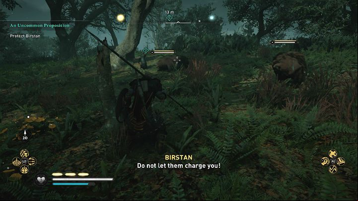 The Lord of Essex is fortunately all right, but he warns Eivor about the bears - Assassins Creed Valhalla: An Uncommon Proposition - Essexe - Assassins Creed Valhalla Guide and Walkthrough