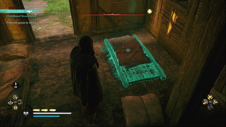 The second bed shows that Alfida does not live alone - Assassins Creed Valhalla: Childhood Sweetheart - Essexe - Assassins Creed Valhalla Guide and Walkthrough