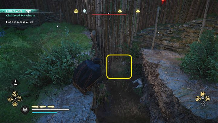 Brentwood is very well protected and the prison is located in the middle of the settlement - Assassins Creed Valhalla: Childhood Sweetheart - Essexe - Assassins Creed Valhalla Guide and Walkthrough