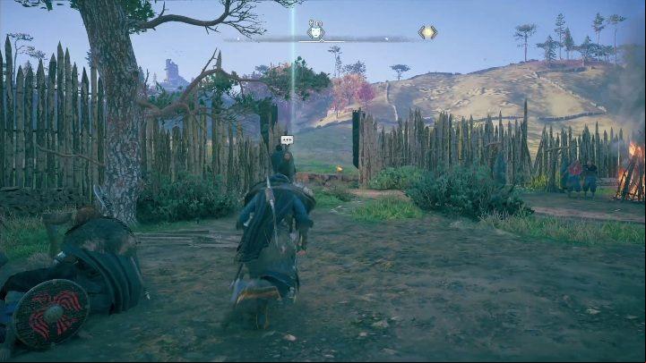 In Sciropescire you will find a man who wants to talk to you very much - Assassins Creed Valhalla: Flyting - Sciropescire secrets, locations - Sciropescire - Assassins Creed Valhalla Guide and Walkthrough