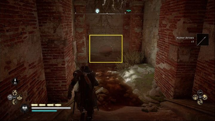 Run into the cave and follow the wall on the right - Assassins Creed Valhalla: Legendary Animal - Sciropescire secrets, locations - Sciropescire - Assassins Creed Valhalla Guide and Walkthrough