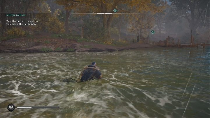 Right at the river, you will meet Vagn - Assassins Creed Valhalla: A River to Raid - Walkthrough - Assassins Creed Valhalla Guide and Walkthrough