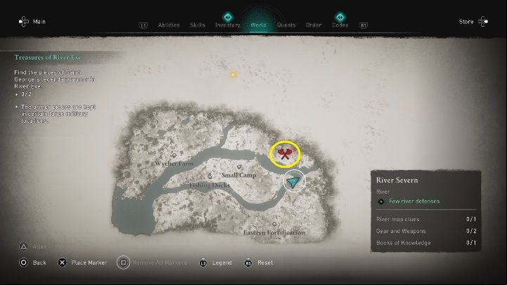 Camp: Island Camp - Assassins Creed Valhalla: Treasures of the River Severn - Walkthrough - Assassins Creed Valhalla Guide and Walkthrough