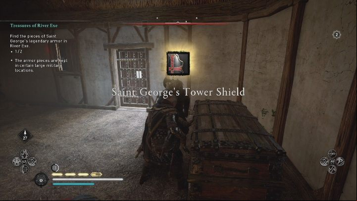 You can find St - Assassins Creed Valhalla: Treasures of River Exe - Walkthrough - Assassins Creed Valhalla Guide and Walkthrough