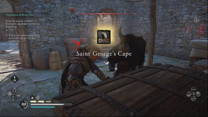 You can find St - Assassins Creed Valhalla: Treasures of River Exe - Walkthrough - Assassins Creed Valhalla Guide and Walkthrough