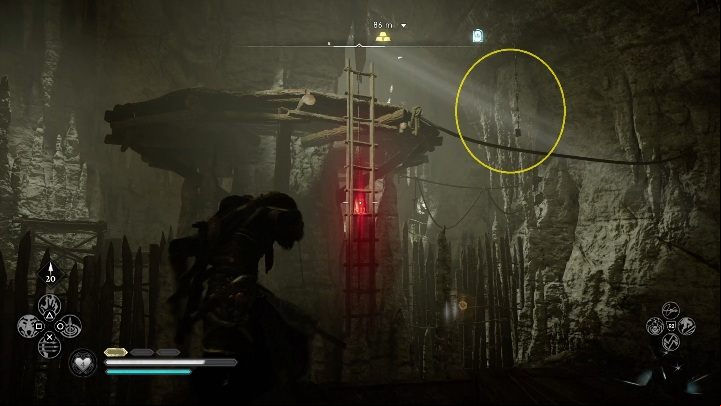 To get the Key of Dexterityyou simply have to destroy the hanging loads that are blocking your way - Assassins Creed Valhalla: Treasure of Britain - Cent secrets, locations - Cent - Assassins Creed Valhalla Guide and Walkthrough