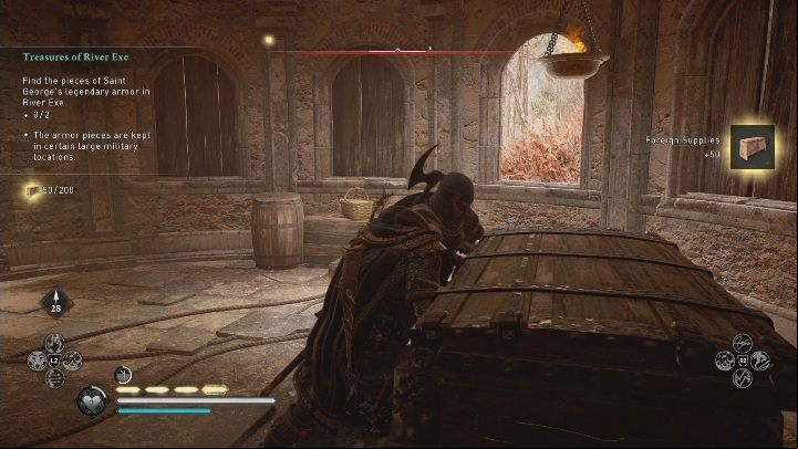 In the military locations you will find Foreign Supplies - the resources you need to upgrade the Jomsviking Hall and the longboat, and to trade with Vagn - Assassins Creed Valhalla: How to get Raw Materials? River Raids - FAQ - Assassins Creed Valhalla Guide and Walkthrough