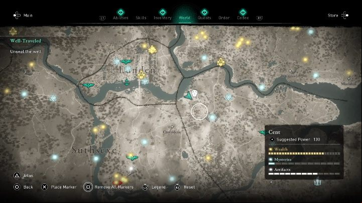 You will acquire this ability in the northern part of the map - Assassins Creed Valhalla: Abilities - Cent secrets, locations - Cent - Assassins Creed Valhalla Guide and Walkthrough