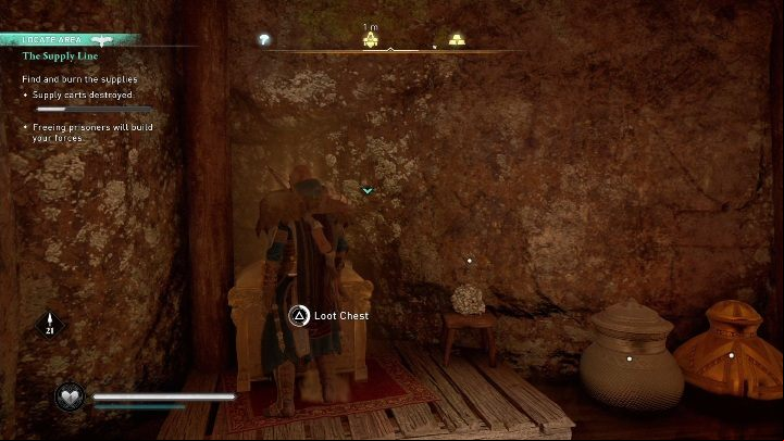 You will get this shield by performing the task "The Supply Line" - Assassins Creed Valhalla: Gear - Sciropescire secrets, locations - Sciropescire - Assassins Creed Valhalla Guide and Walkthrough