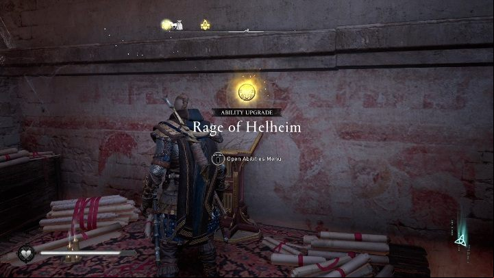 Usage: release your anger to knock an enemy down - Assassins Creed Valhalla: All Books of Knowledge - melee combat - Secrets and collectibles - Assassins Creed Valhalla Guide and Walkthrough