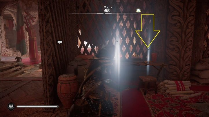 Getting this fragment is very easy, you just have to enter the building and then look behind the wall that blocks access to a desk - Assassins Creed Valhalla: All Rigsogur Fragments - Secrets and collectibles - Assassins Creed Valhalla Guide and Walkthrough