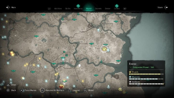 Region: Essexe - Assassins Creed Valhalla: Excalibur - how to get it? - Legendary items - Assassins Creed Valhalla Guide and Walkthrough