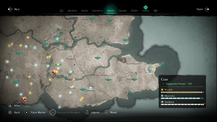 Region: Cent - Assassins Creed Valhalla: Excalibur - how to get it? - Legendary items - Assassins Creed Valhalla Guide and Walkthrough