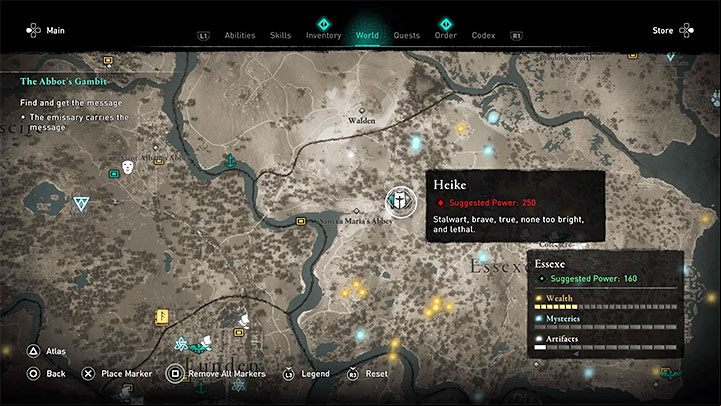 Suggested Power: 250 - Assassins Creed Valhalla: Excalibur - how to get it? - Legendary items - Assassins Creed Valhalla Guide and Walkthrough