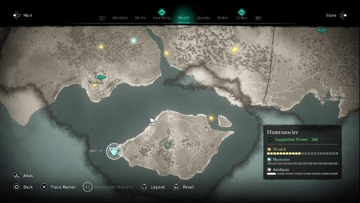 Location: You will find this Animus Anomaly in the southern part of the region, on the island - Assassins Creed Valhalla: Animus Anomaly - Hamtunscire, Secrets, Locations - Hamtunscire - Assassins Creed Valhalla Guide and Walkthrough
