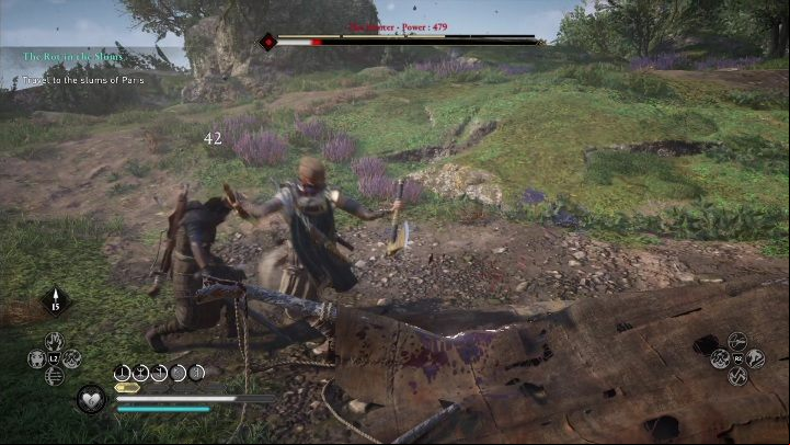 The opponent is level 479 - AC Valhalla Siege of Paris: Frankish nobles, Melunois - secrets - Melunois - Assassins Creed Valhalla Guide and Walkthrough