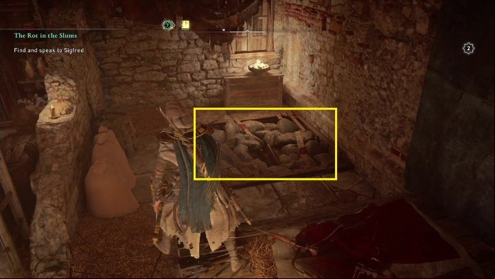 When you get inside, you will see a cluttered age - AC Valhalla Siege of Paris: Books of Knowledge (Abilities), Paris - secrets - Paris - Assassins Creed Valhalla Guide and Walkthrough