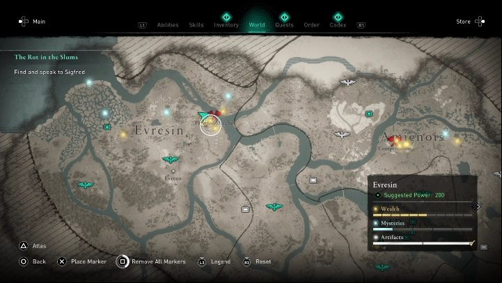 You will gain the Goule Breath skill during the raid - AC Valhalla Siege of Paris: Books of Knowledge (Abilities), Evresin - secrets - Evresin - Assassins Creed Valhalla Guide and Walkthrough
