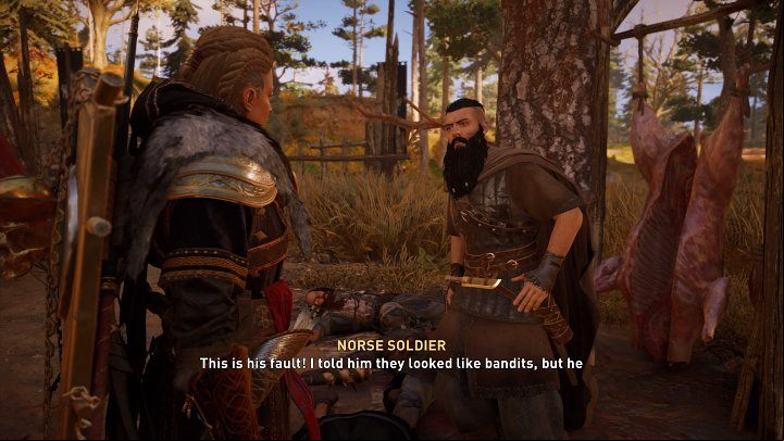 Free a viking soldier you may from a side mission in Ledecestrescire - Assassins Creed Valhalla: The Twit Saga, part 2 - Lincolnscire - Assassins Creed Valhalla Guide and Walkthrough