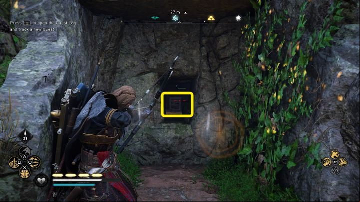 Stand in the place shown in the image above - Assassins Creed Valhalla: A Prayer for Vengeance - Southsexe - Assassins Creed Valhalla Guide and Walkthrough