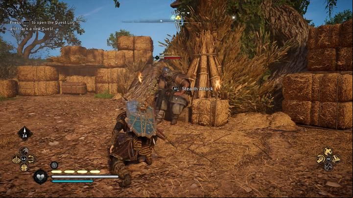 Just eliminate this elite opponent and take the treasure from the chest on the left, and the mission will be over - Assassins Creed Valhalla: King of the Hay People - Southsexe - Assassins Creed Valhalla Guide and Walkthrough