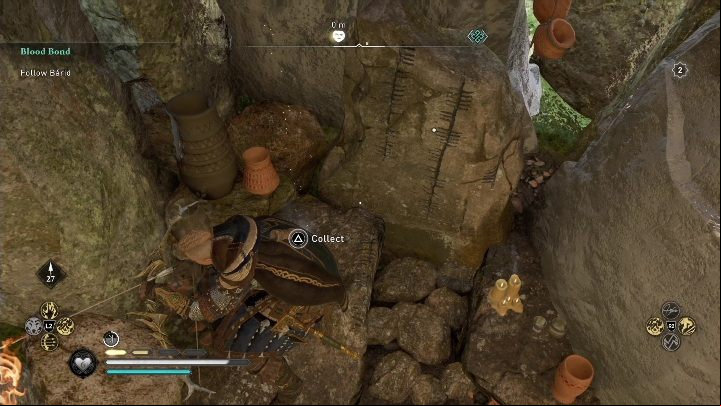Once inside, approach the wall, and you will see the artifact - AC Valhalla Wrath of the Druids: Ui Neill Artifact - Dublin secrets, location - Dublin - Assassins Creed Valhalla Guide and Walkthrough