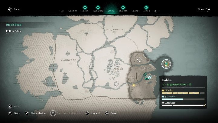 1 - AC Valhalla Wrath of the Druids: Book of Knowledge - Dublin secrets, location - Dublin - Assassins Creed Valhalla Guide and Walkthrough