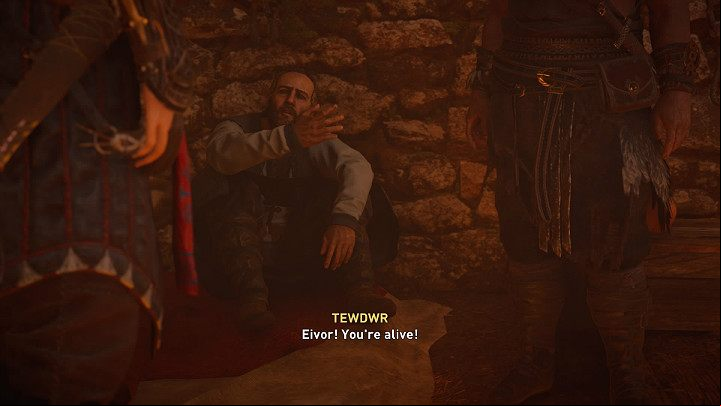 Inside you will find Gwilim and Tevdwr - Assassins Creed Valhalla: The Stolen King - Glowecestrescire - Assassins Creed Valhalla Guide and Walkthrough