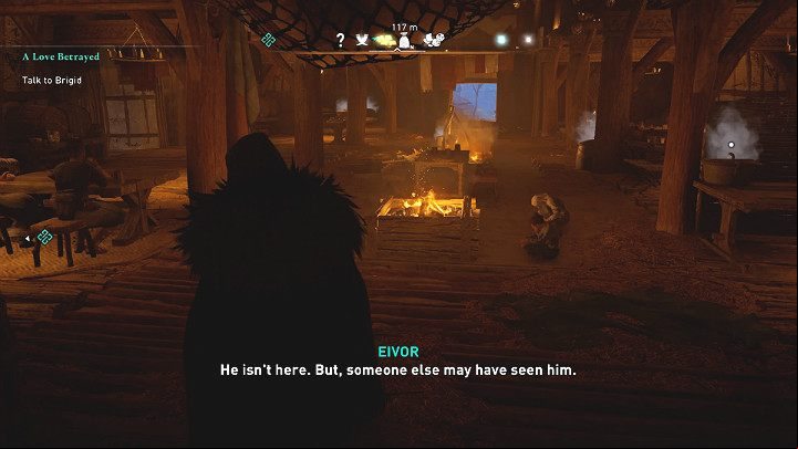 First, go to the long house - Assassins Creed Valhalla: A Love Betrayed - Glowecestrescire - Assassins Creed Valhalla Guide and Walkthrough