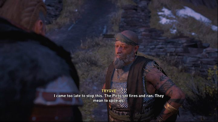 Trygve will be waiting for you in Stoneburgh - Assassins Creed Valhalla: On Borrowed Time - Snotinghamscire - Assassins Creed Valhalla Guide and Walkthrough