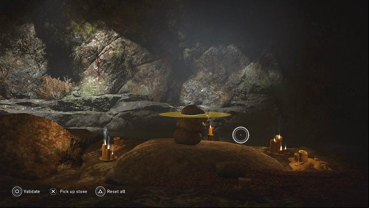 It's a very simple task, to complete which you need only 3 stones, so it will not cause you any problems - Assassins Creed Valhalla: Adorning the Adorned - Snotinghamscire - Assassins Creed Valhalla Guide and Walkthrough