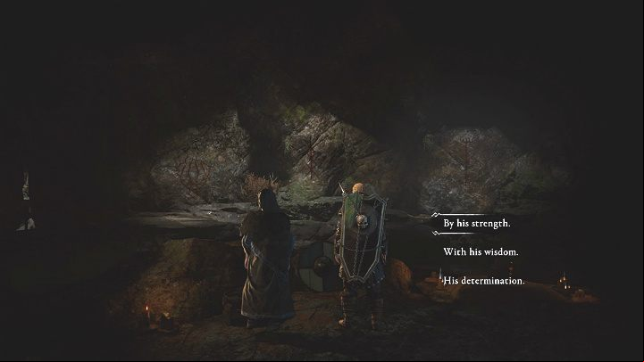 When the task is completed, speak to the exile again and he'll agree to help - Assassins Creed Valhalla: Adorning the Adorned - Snotinghamscire - Assassins Creed Valhalla Guide and Walkthrough