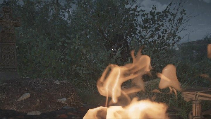 Barid went to his father's grave to clear his mind - AC Valhalla Wrath of the Druids: Blood Bond - Walkthrough - Assassins Creed Valhalla Guide and Walkthrough