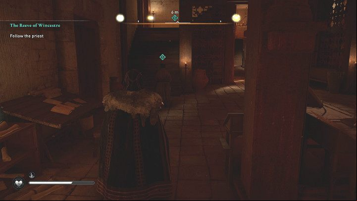After you the Christian test, the man will say that it was not him who called Eivor to Wincestre and will lead you to the right man - Assassins Creed Valhalla: The Reeve of Wincestre - Wincestre - Assassins Creed Valhalla Guide and Walkthrough