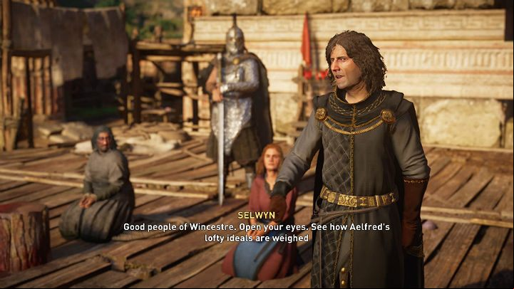 With Goodwin's help, another member of the Order of the Ancients was exposed - Assassins Creed Valhalla: Choking the Gallows - Wincestre - Assassins Creed Valhalla Guide and Walkthrough