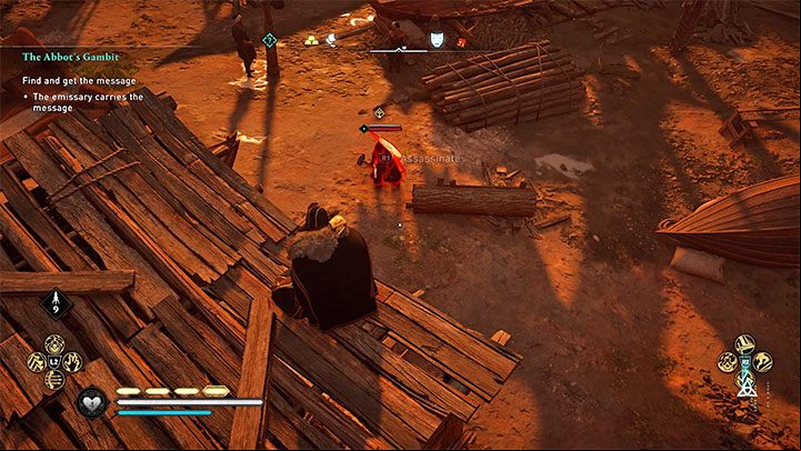 Gunilla - The Scotchpiper is staying in the village of Repton in Ledecestrescire region - Assassins Creed Valhalla: Warden of Law - Order of the Ancients - Order of the Ancients - Assassins Creed Valhalla Guide and Walkthrough