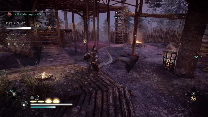 The only ability you can use during this challenge is Kick of Tyr - AC Valhalla: Bear Mastery Challenge - Wenlocan Outpost - Wenlocan Outpost - Assassins Creed Valhalla Guide and Walkthrough